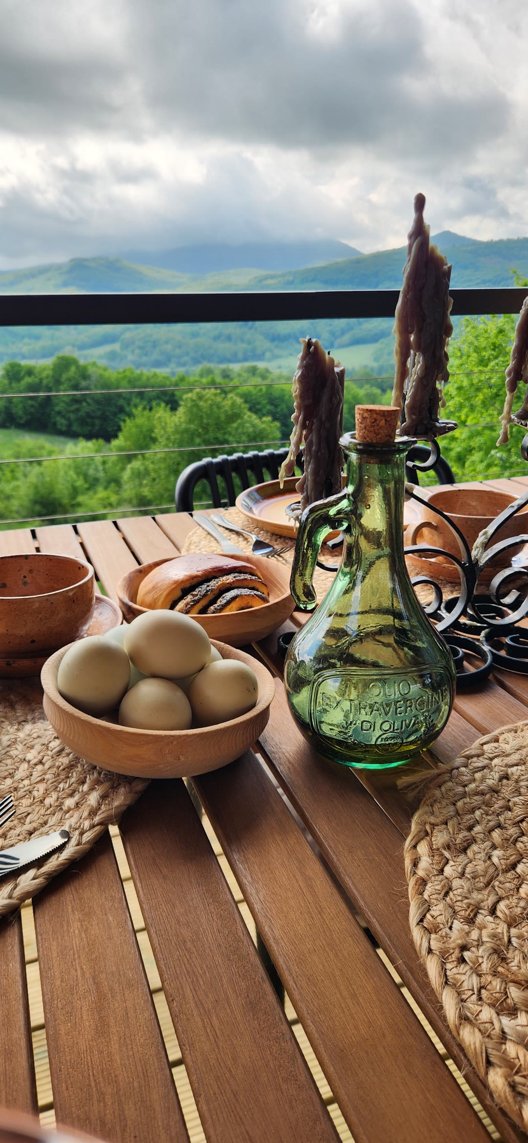 Breakfast on the terrace