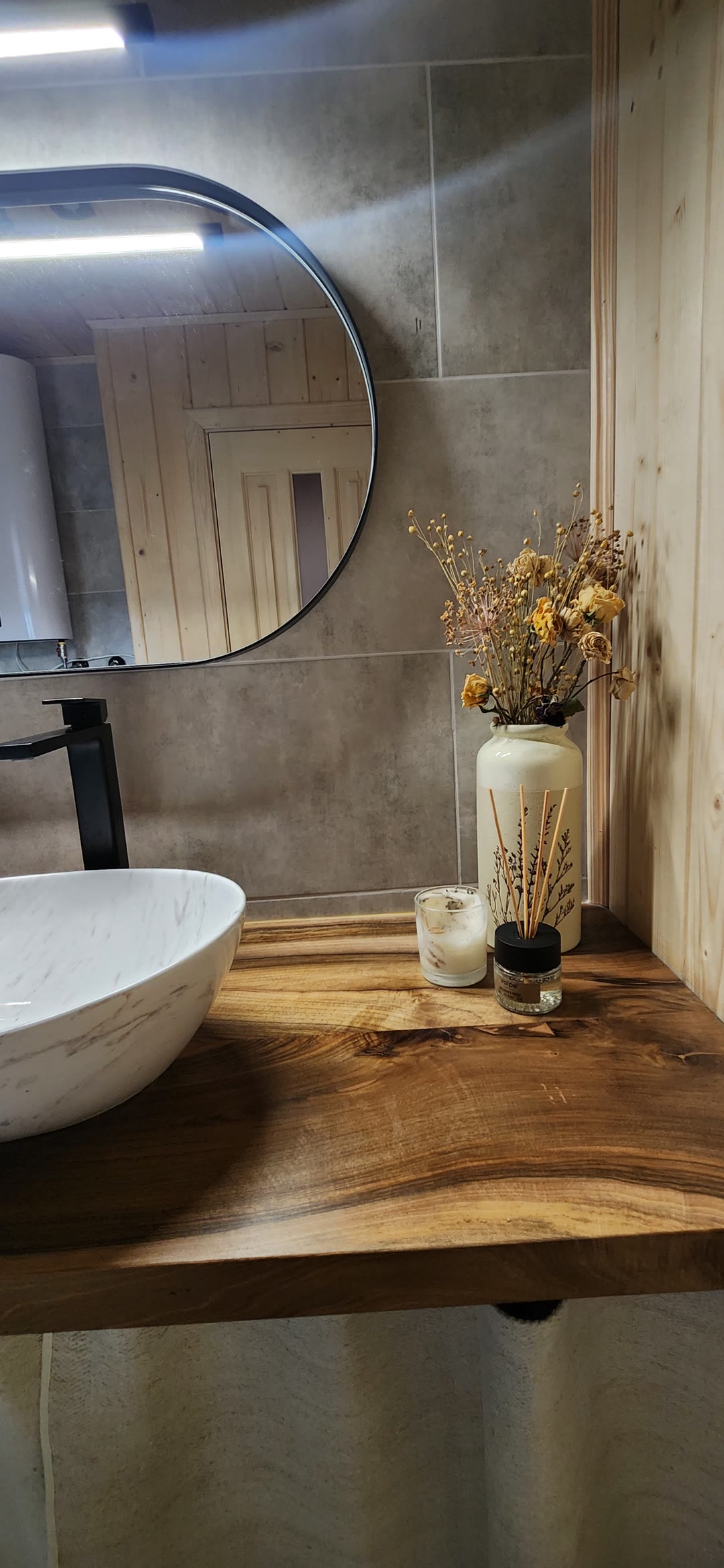 The bathroom